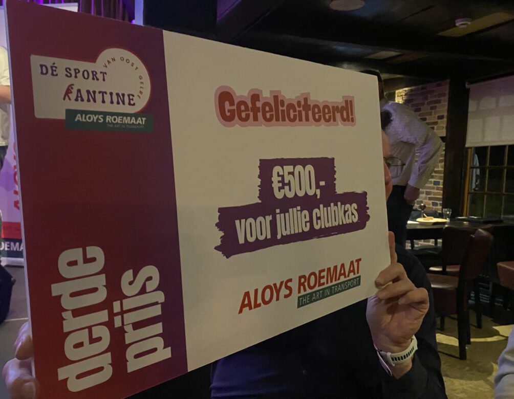 Uitreiking vrijwilliger van het jaar