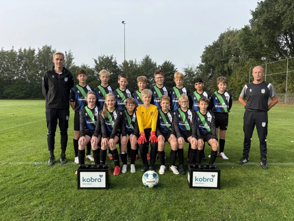 Teamfoto SJO KSV/Erix O13-1JM, seizoen 2026/’27