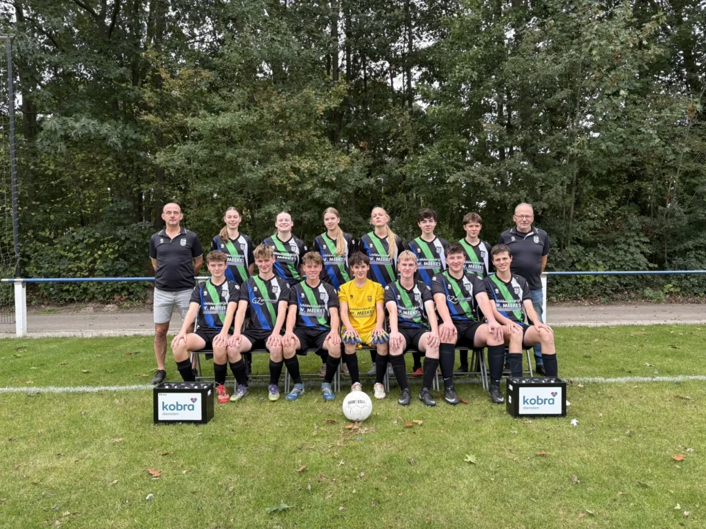 Teamfoto SJO KSV/Erix O17-2JM, seizoen 2026/’27